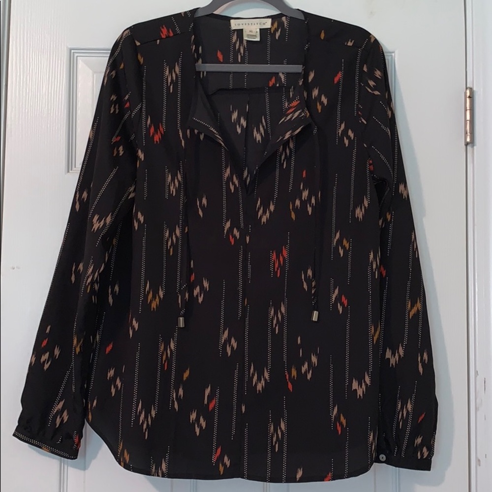 Love stitch blouse❤️